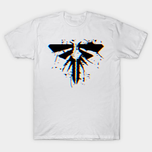 The Last Of Us - Firefly (Glitch) T-Shirt by Basicallyimbored